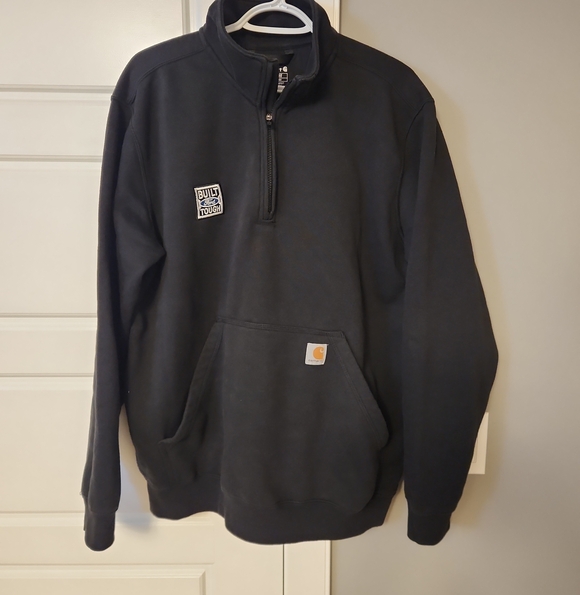 Carhartt Other - Carhartt Ford Collab Black Half-Zip Pullover Sweatshirt